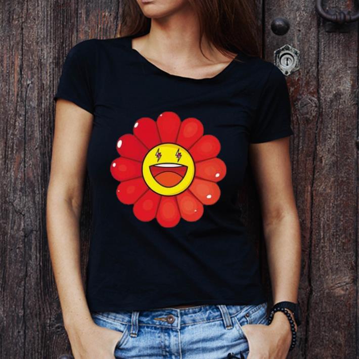 Premium Rojo Large Flower shirt