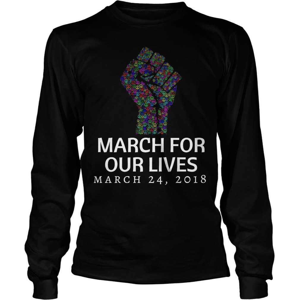 2018 Student Activists March For Our Lives Longsleeve