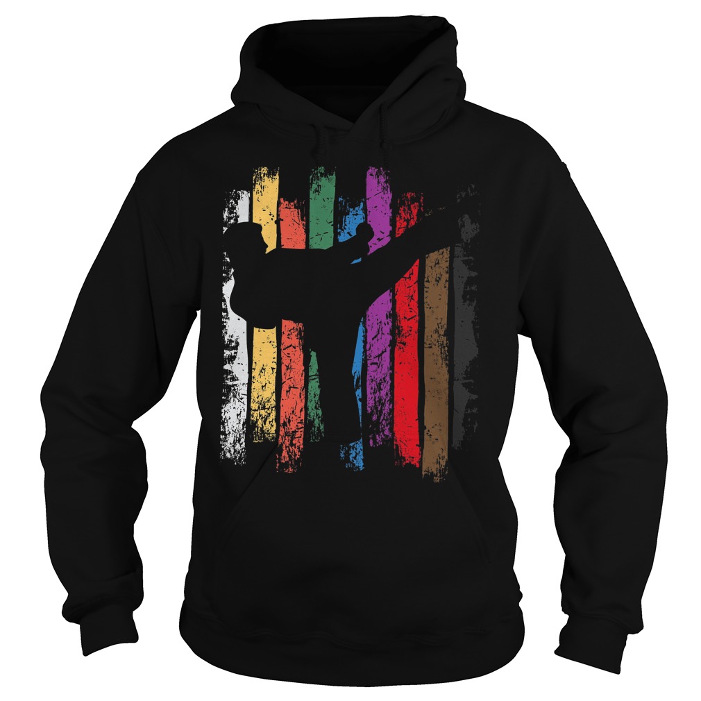 Karate Belt Colors Silhouette Shirt 2 Karate Belt Colors Silhouette Hoodie