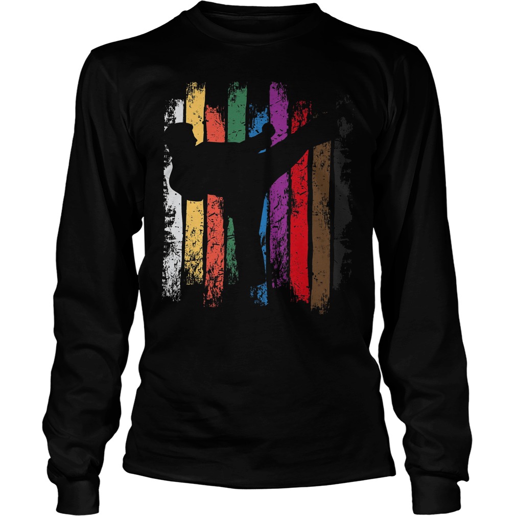 Karate Belt Colors Silhouette Shirt 3 Karate Belt Colors Silhouette Longsleeve