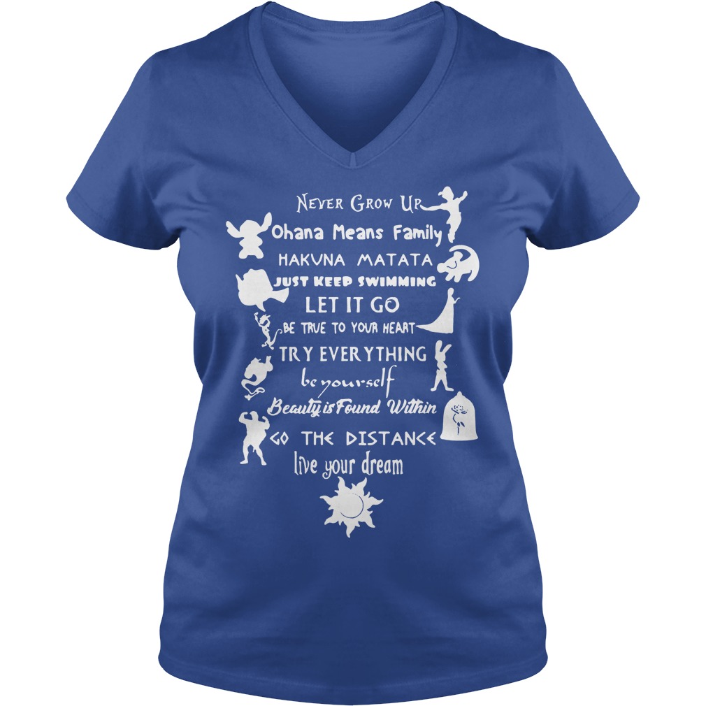 11 Best Disney Lessons Shirt V Neck