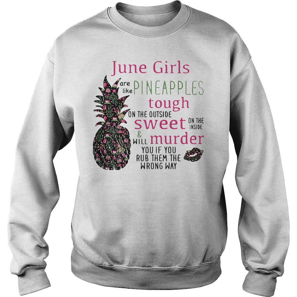 June Girls Pineapples Shirt Tee For Me