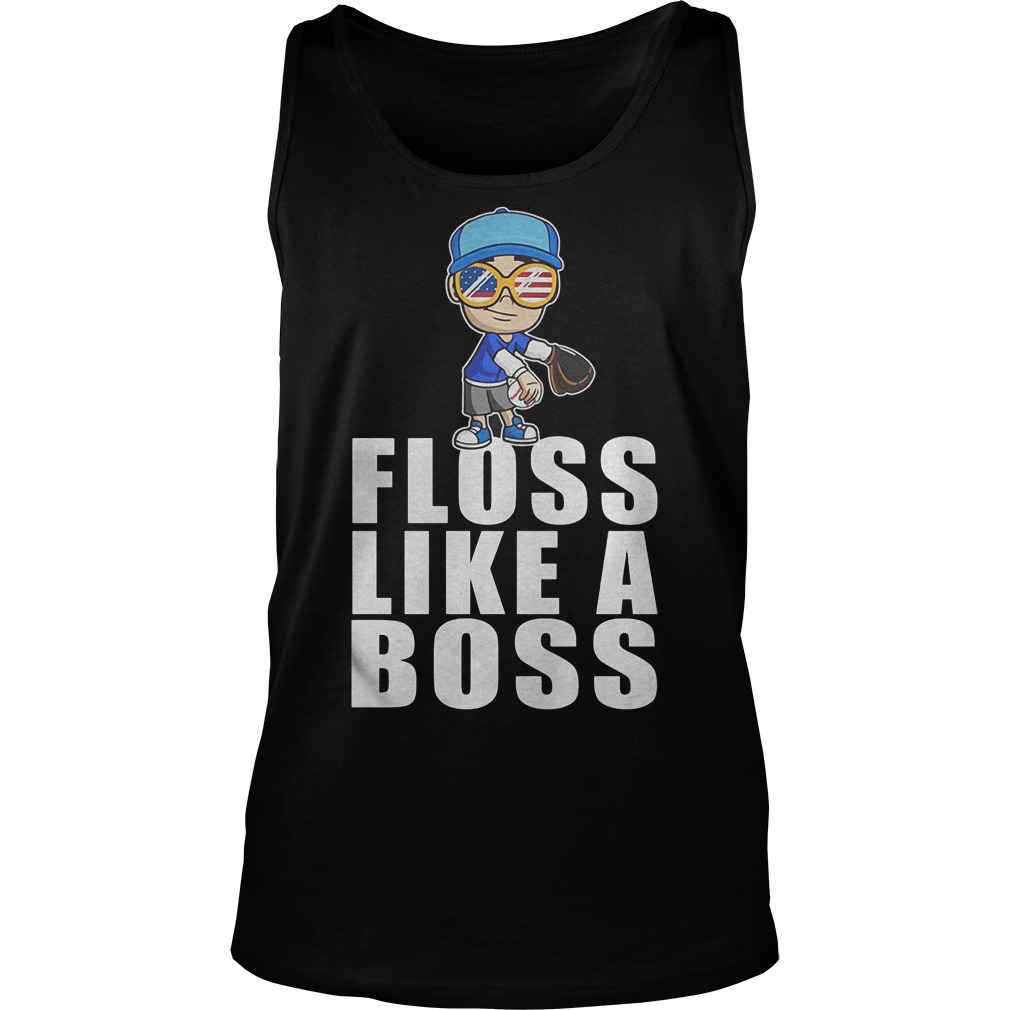 Baseball-Floss Like A Boss T-Shirt 6 Baseball Floss Like A Boss Tanktop