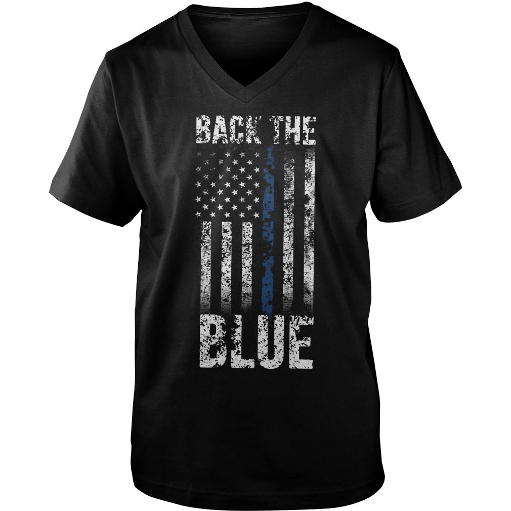 Back The Blue TShirt, hoodie, sweater, longsleeve tshirt