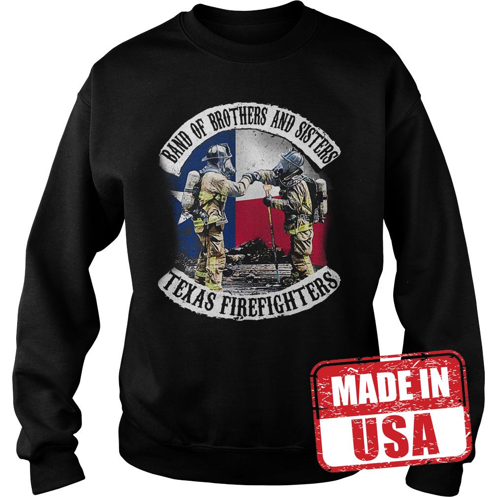 Best Price Band of brothers and sisters Texas Firefighter shirt 3 Best Price Band of brothers and sisters Texas Firefighter shirt Sweatshirt Unisex