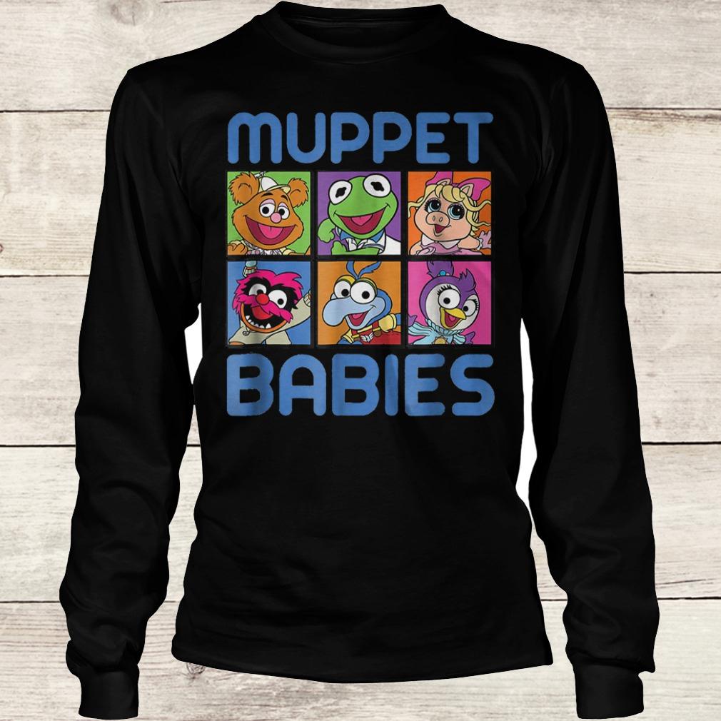 Official Disney Muppet babies Shirt Longsleeve Tee Unisex