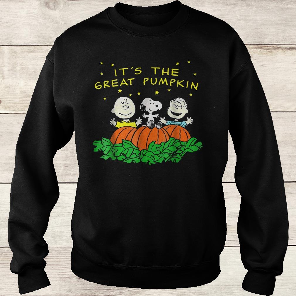Premium Happy halloween Charlies's it's the great pumpkin shirt 3 Premium Happy halloween Charlies's it's the great pumpkin shirt Sweatshirt Unisex