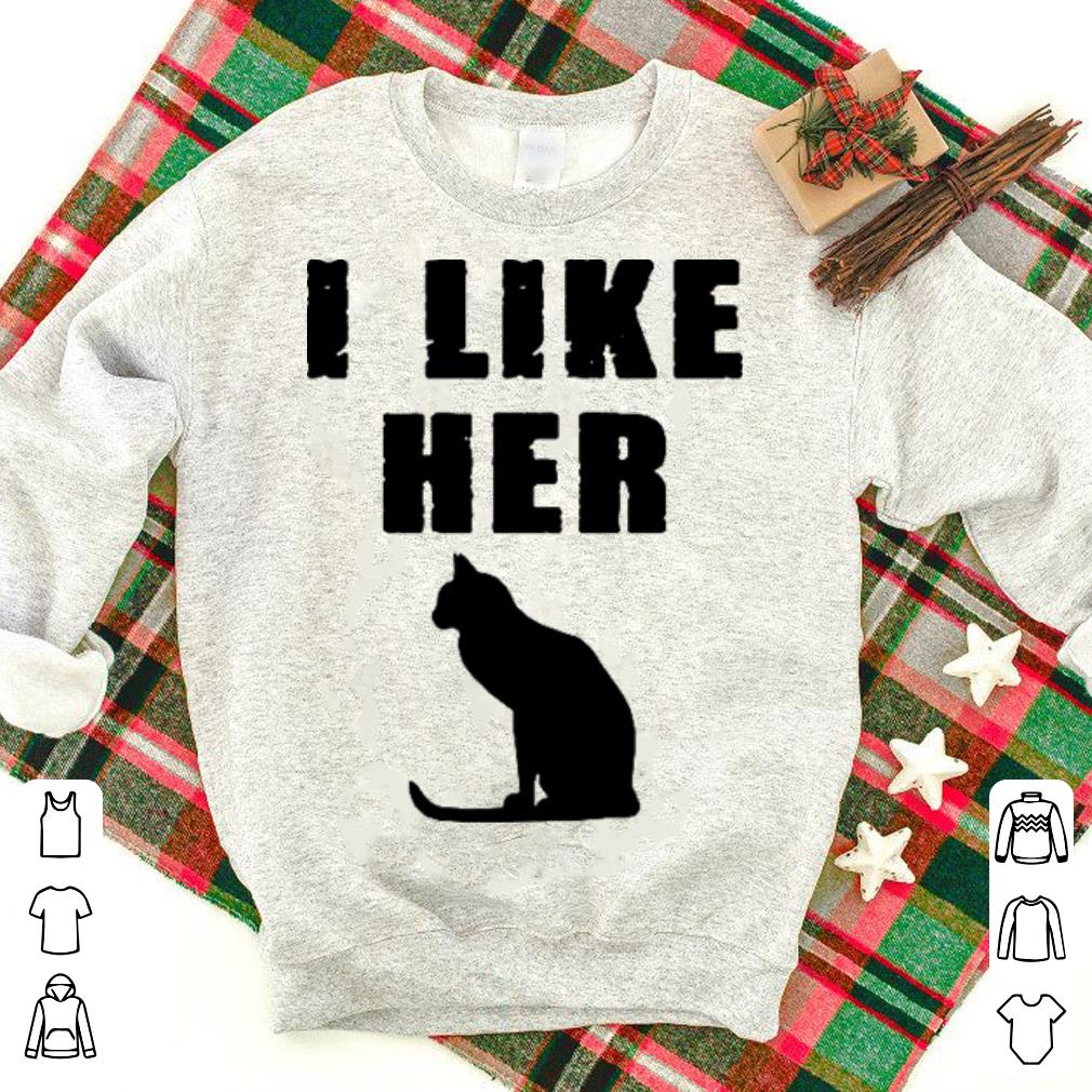 I like her cat shirt
