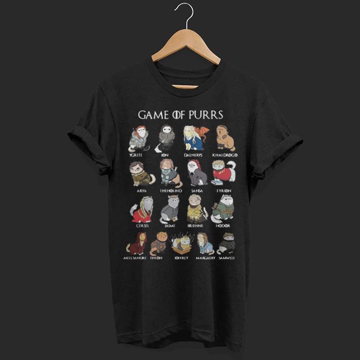 Game of Purrs Game of Thrones shirt