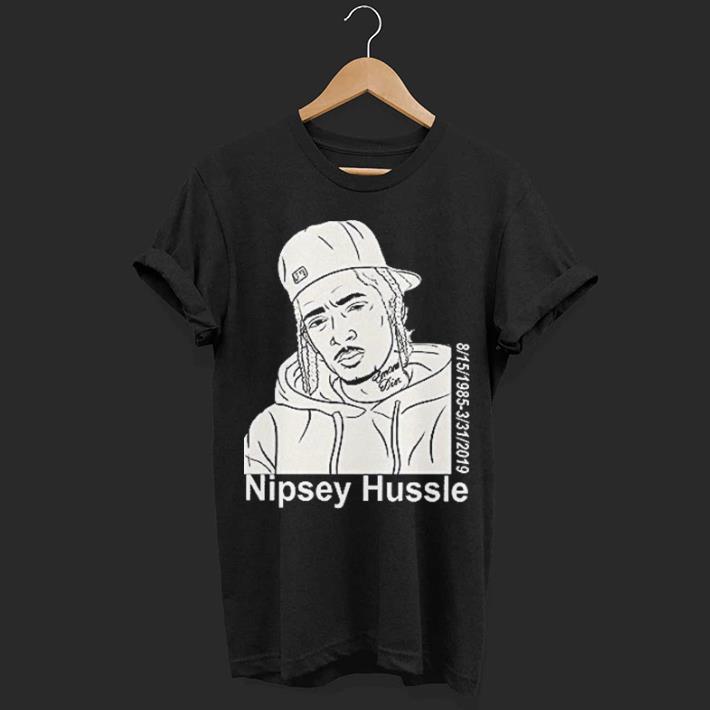 RIP Nipsey Hussle Raper Hip Hop shirt
