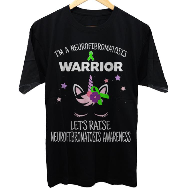 Awesome I'm a neurofibromatosis warrior let's raise shirt
