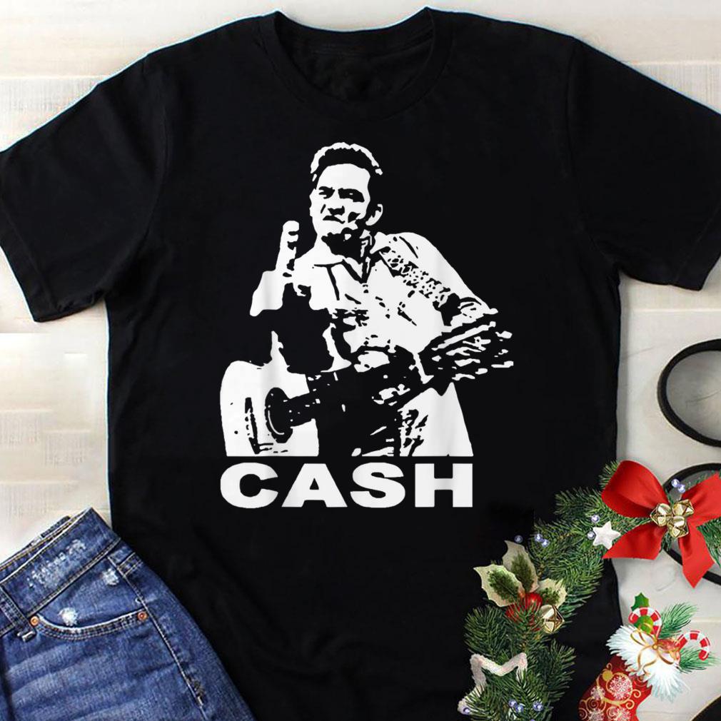 Awesome Johnny Cash Middle Finger shirt