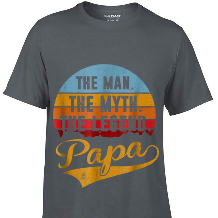 Awesome The Man The Myth The Legend Papa Sunset shirt