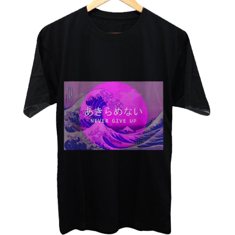 Awesome Vaporwave Aesthetic Kanji 90s Japanese Streetwear Wave shirt