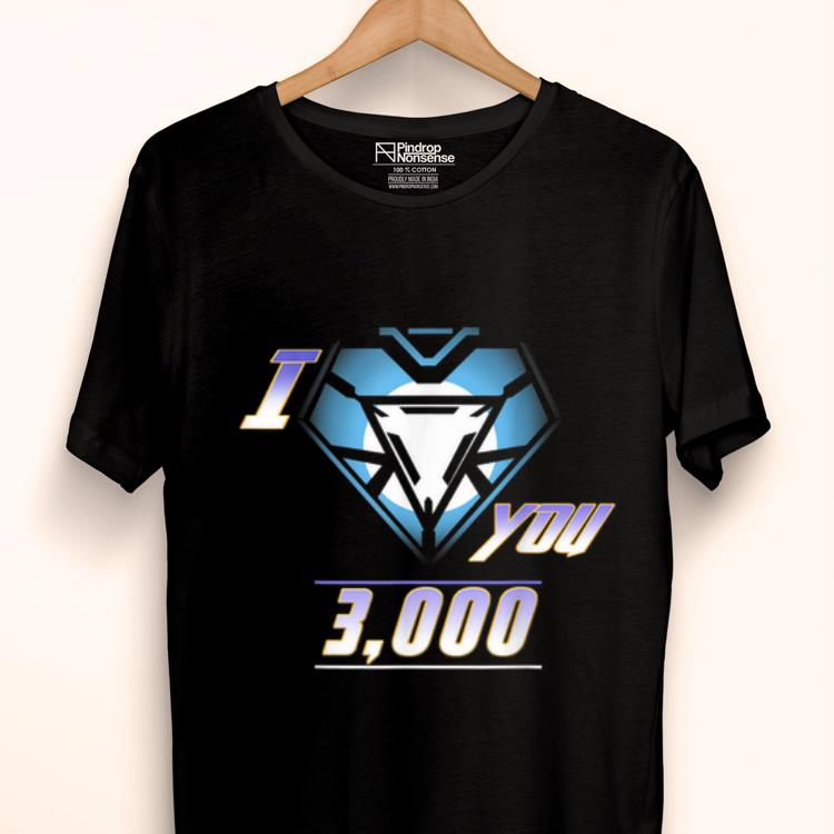 Dad Iron I love you Arc reactor Father's Day shirt