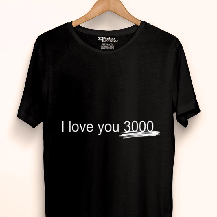 Dad and daughter I Love You 3000 End game shirt