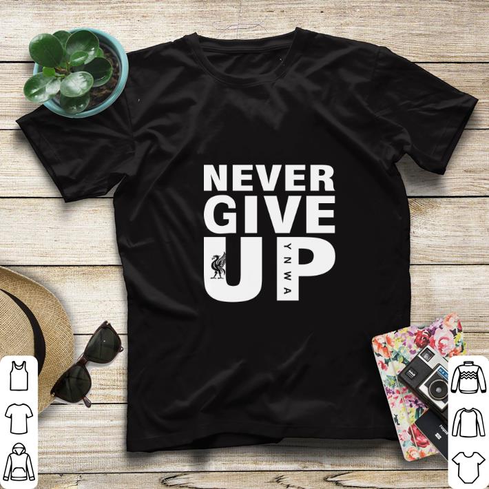 Funny Mohamed Salah Never give up shirt