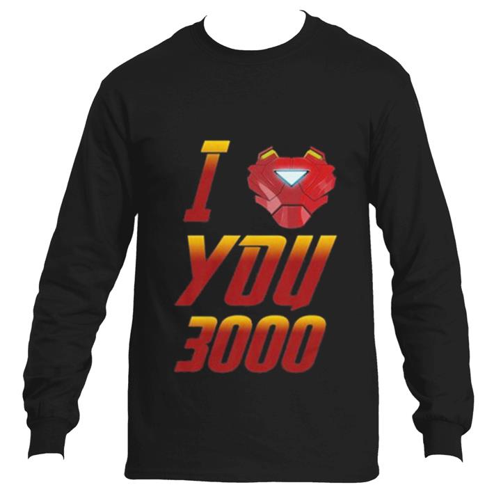 Hot I love you 3000 Avengers Endgame Iron Man Tony Stark shirt