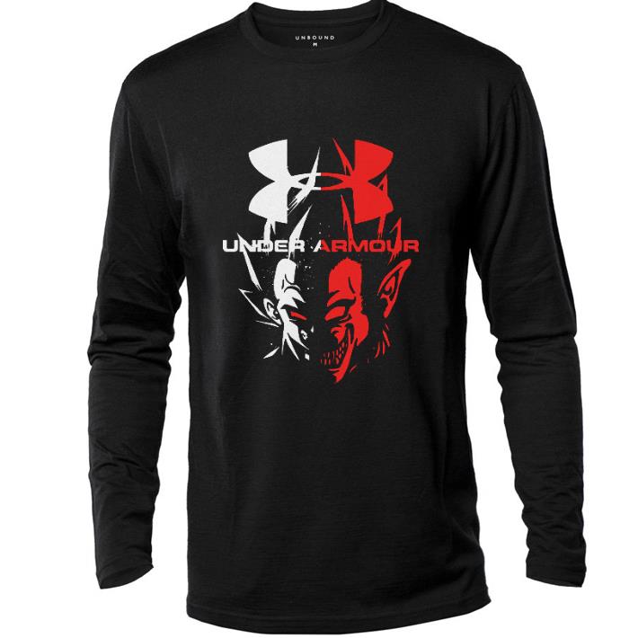 Nice Under Armour Dragon Ball Vegeta shirt