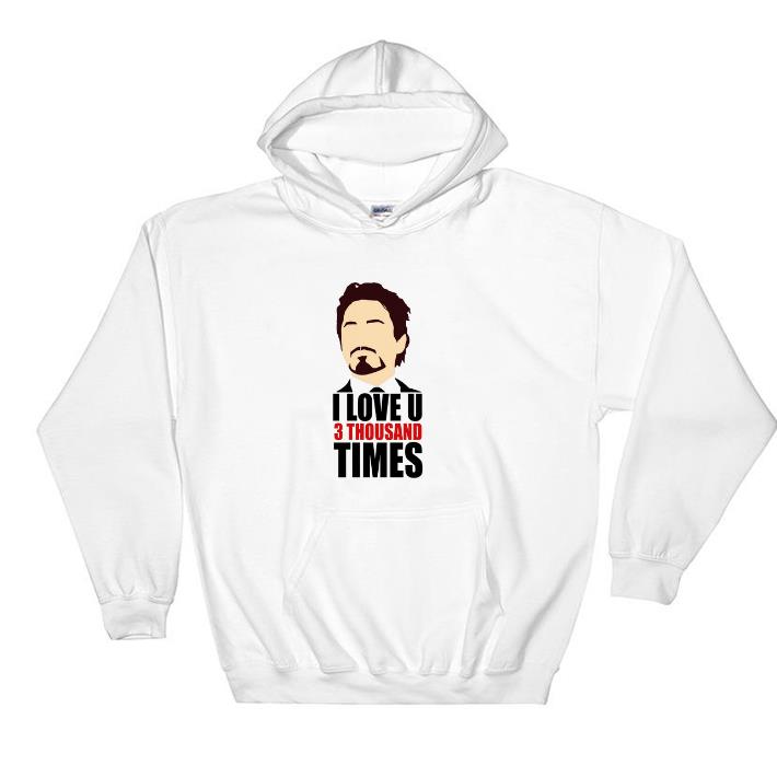 Official Ironman I Love You 3 Thousand times shirt