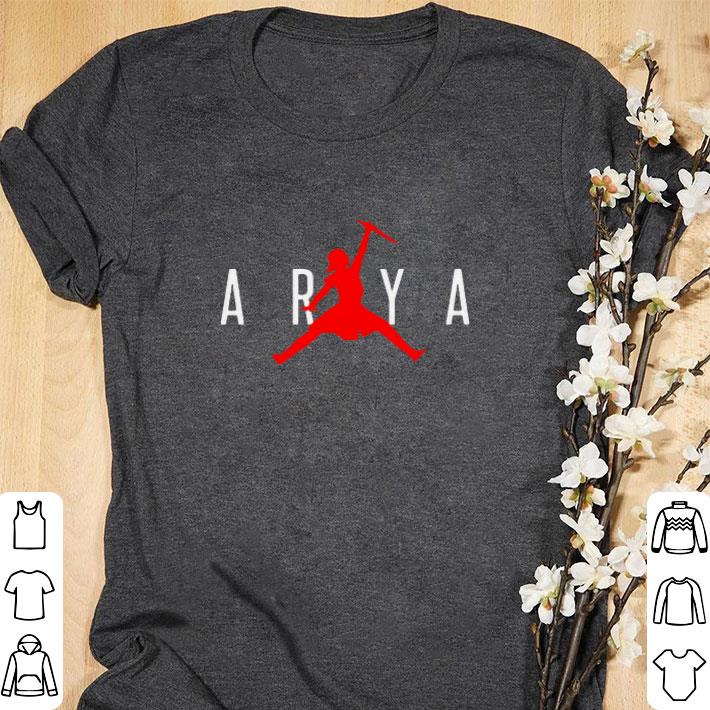 Original Arya Stark Jumpman Game of Thrones shirt, hoodie, sweater ...