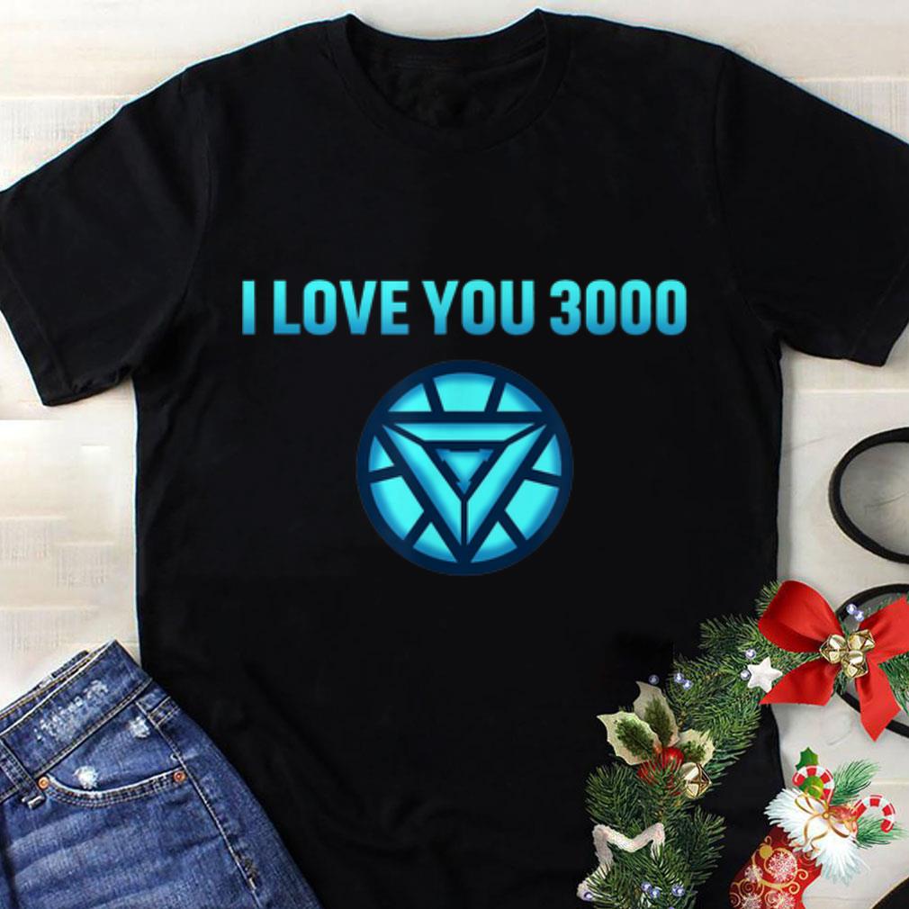 Premium I Love You 3000 Arc Reaction Iron man Mother day shirt