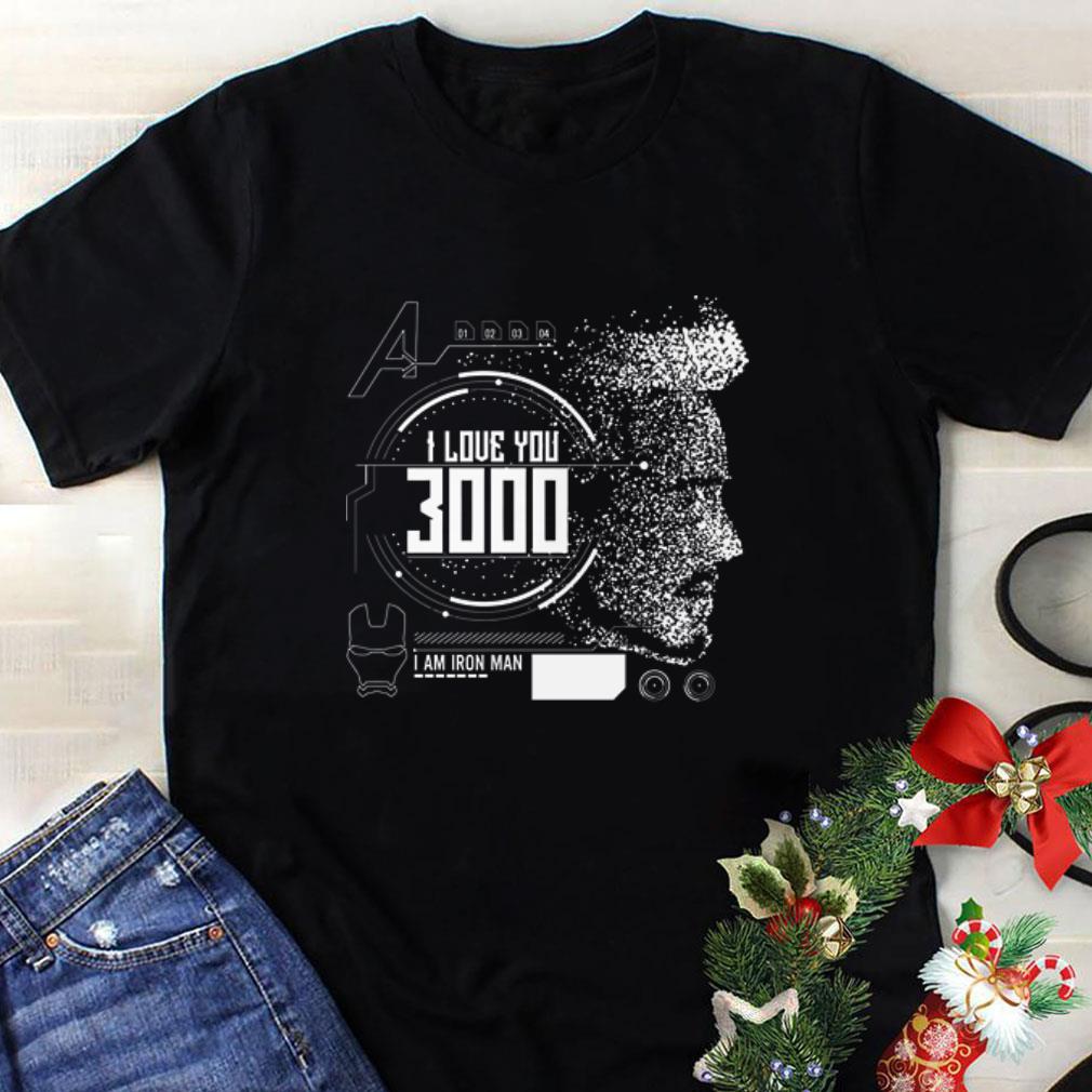 Pretty I love you 3000 I am Iron man Marvel shirt