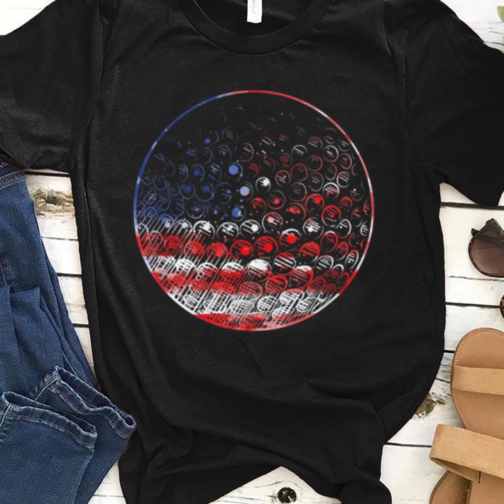 Golf American Flag Usa Pride Sports shirt