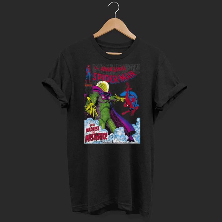 Marvel Comics Spider-man Mysterio Cover Graphic shirt