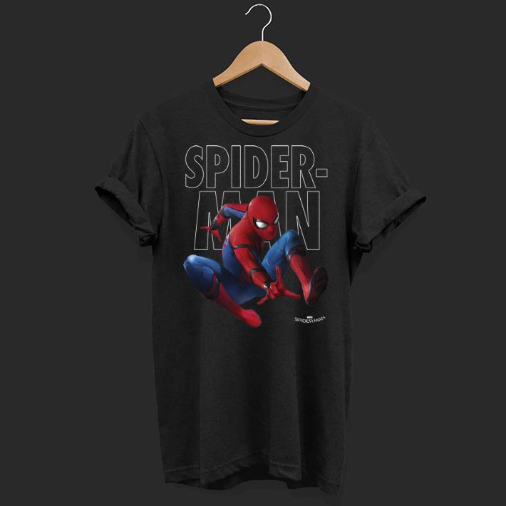 Marvel Spider-man Homecoming Outlined Jump Pose shirt