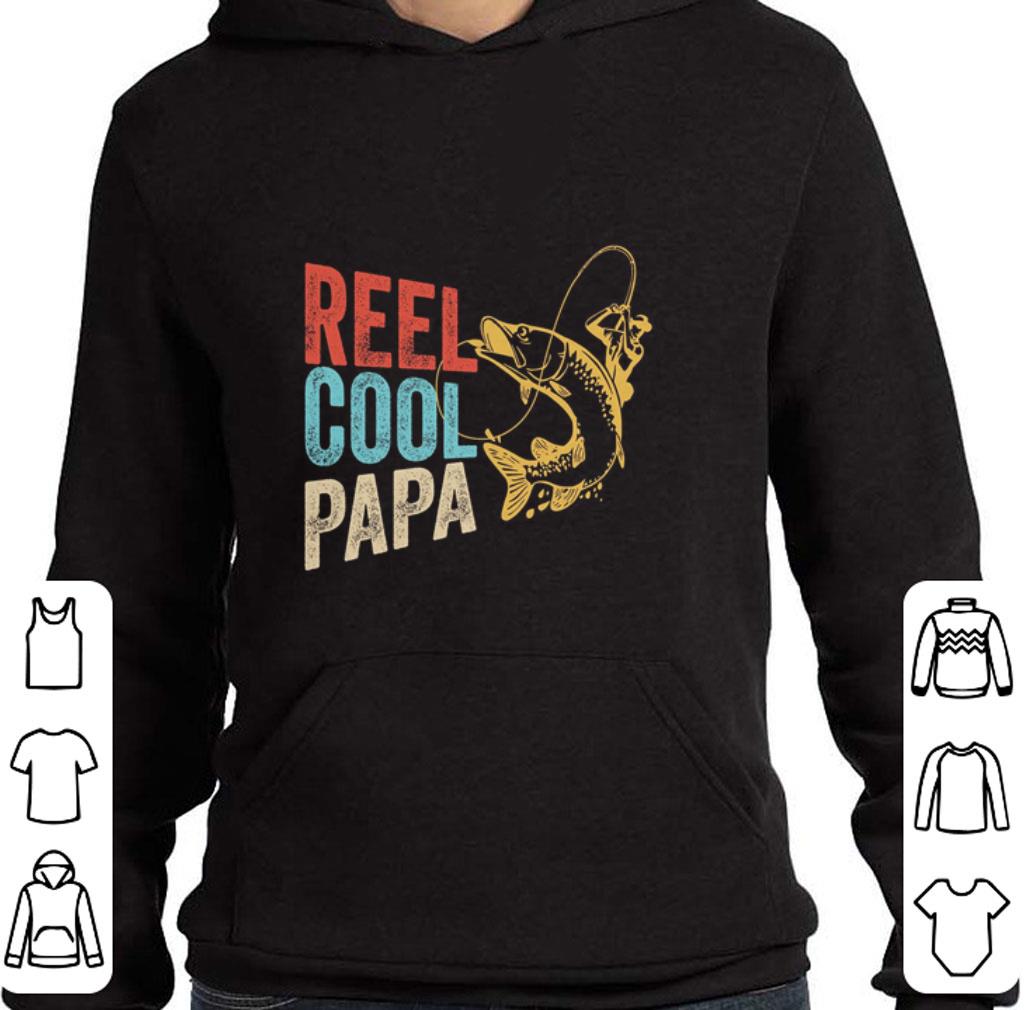 Nice Reel cool papa fishing shirt