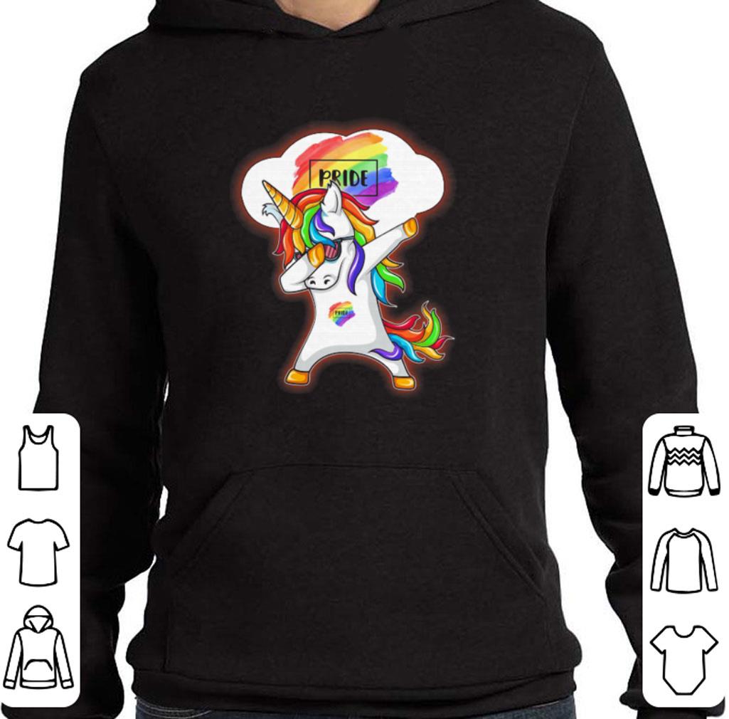 Original Dabbing Unicorn pride LGBT shirt