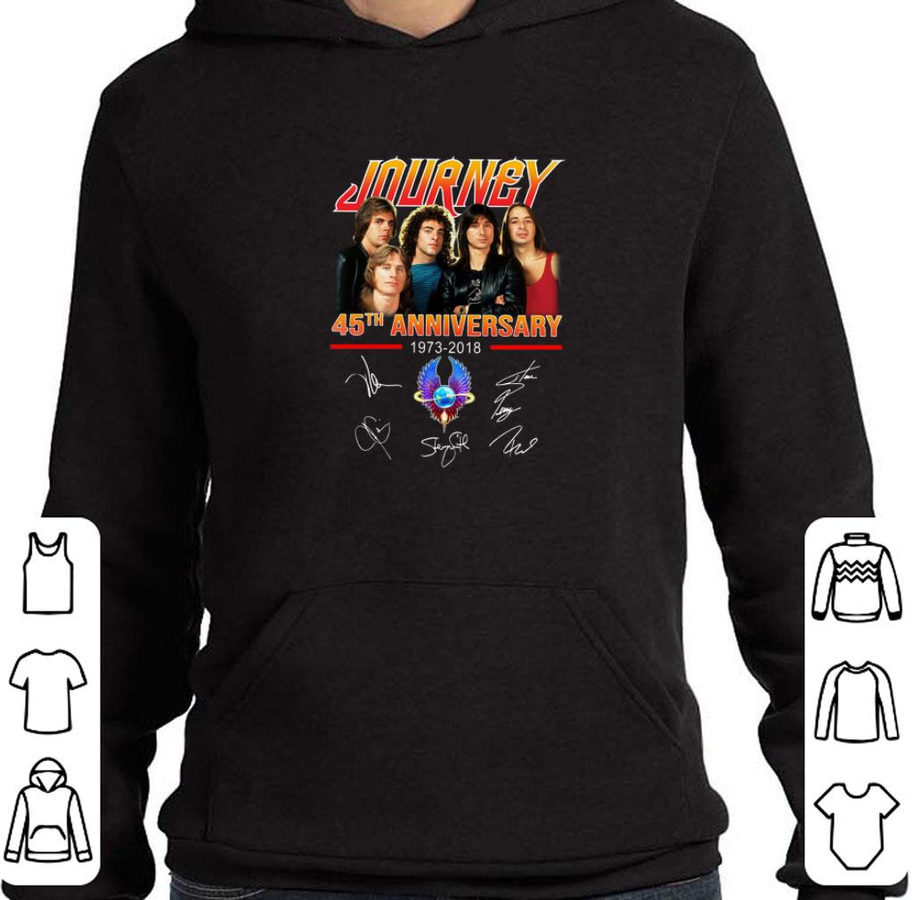 Original Journey 45th Anniversary 1973-2018 signatures shirt