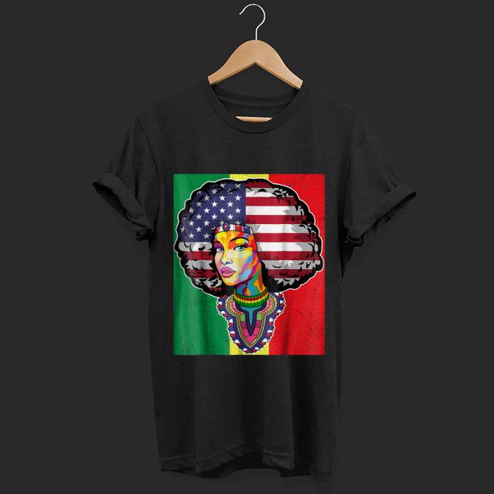 Original Juneteenth Dashiki American Flag Shirt