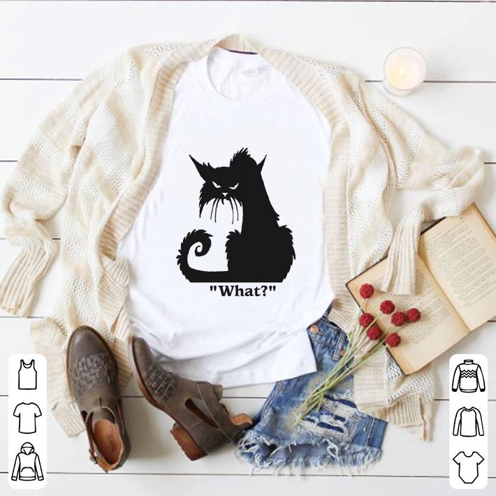 Pretty Angry Black Cat what shirt