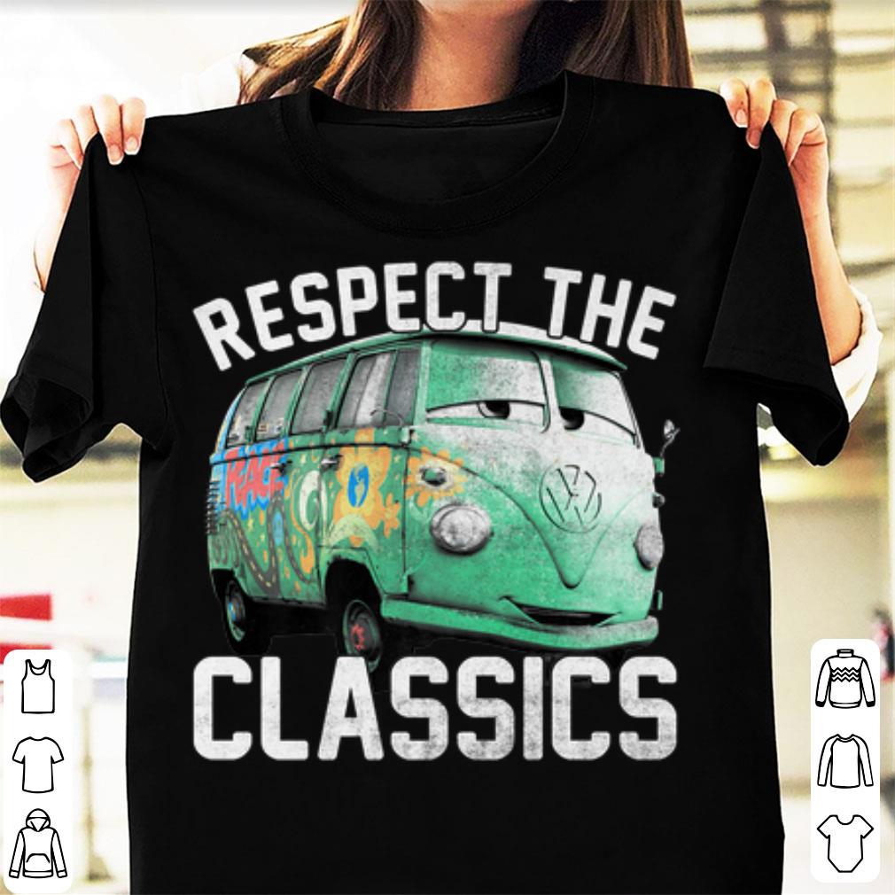 Awesome Disney Pixar Cars Fillmore Respect Classics shirt
