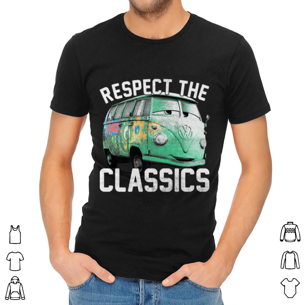 Awesome Disney Pixar Cars Fillmore Respect Classics shirt, hoodie