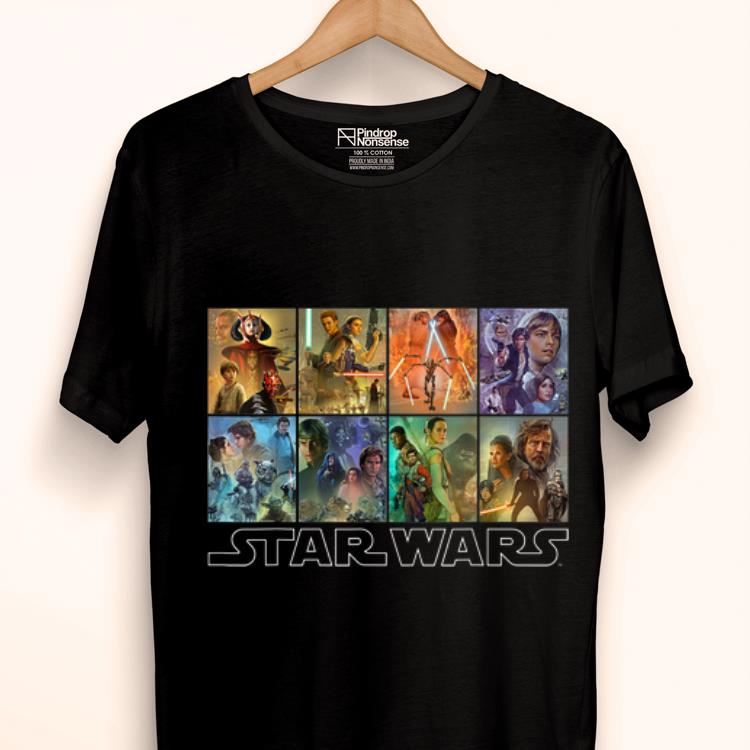 Official Star Wars Celebration Mural Trilogy Panels shirt