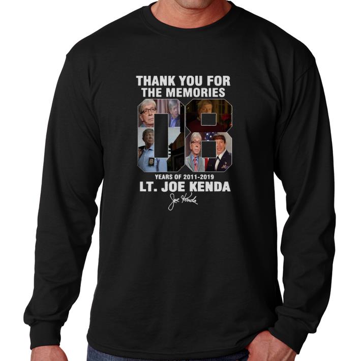 Original Homicide Hunter Lt. Joe Kenda 08 years of 2011-2019 signature shirt