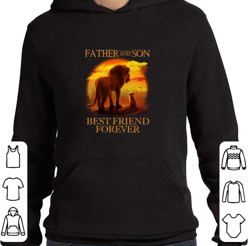 Original Mufasa and Simba Father and son best friend forever shirt