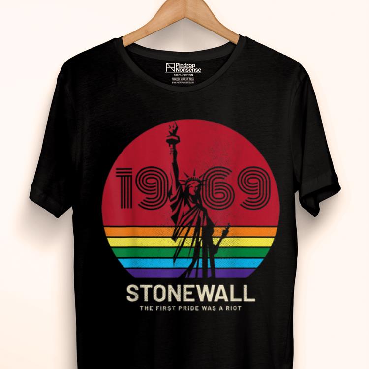 Premium LGBT Gay Lesbian Pride 50th Anniversary Stonewall shirt