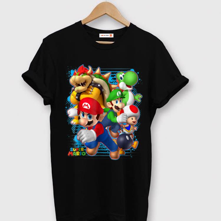 Pretty Nintendo Super Mario Luigi Bowser Spray shirt