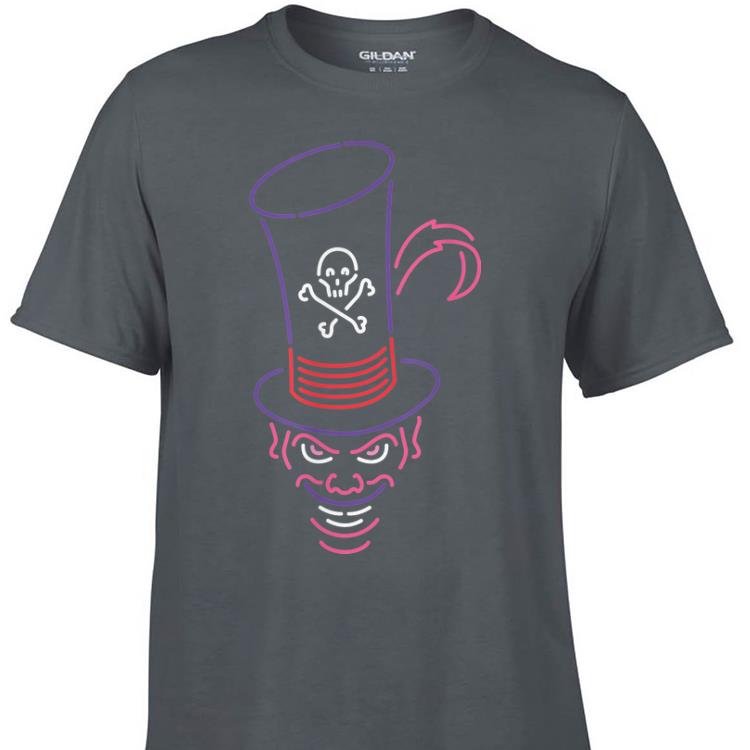 Top Disney Dr. Facilier Neon Face shirt