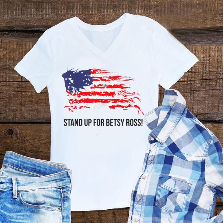 Top Limbaugh stand Up For Betsy Ross Tattered shirt
