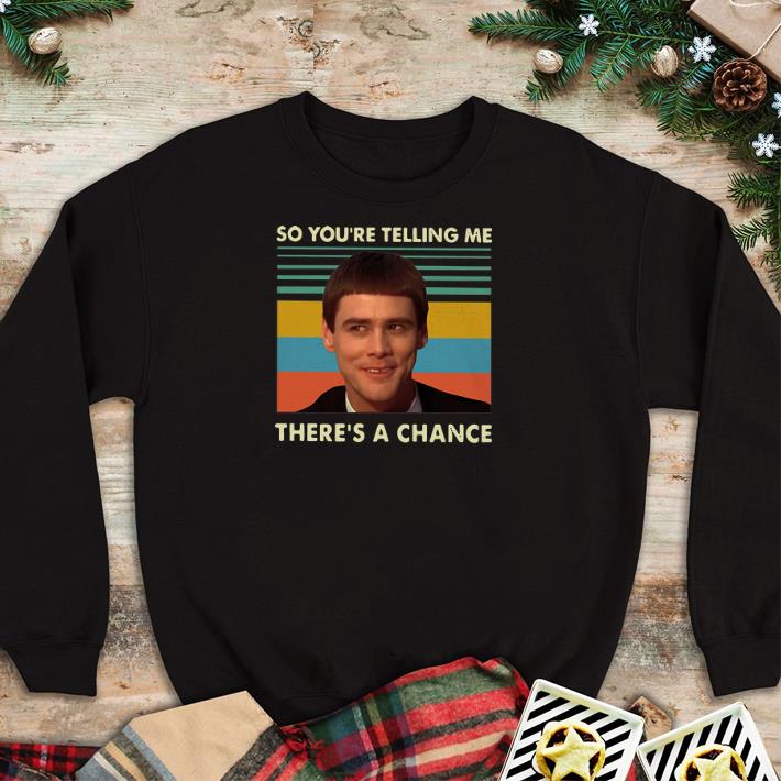 Awesome Jim Carrey so you’re telling me there’s a chance vintage shirt