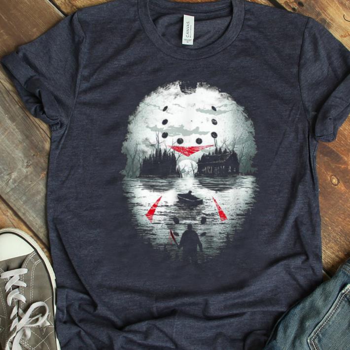 Funny Jason Halloween Mask Horror Graphic 13th Friday Funny Gift shirt