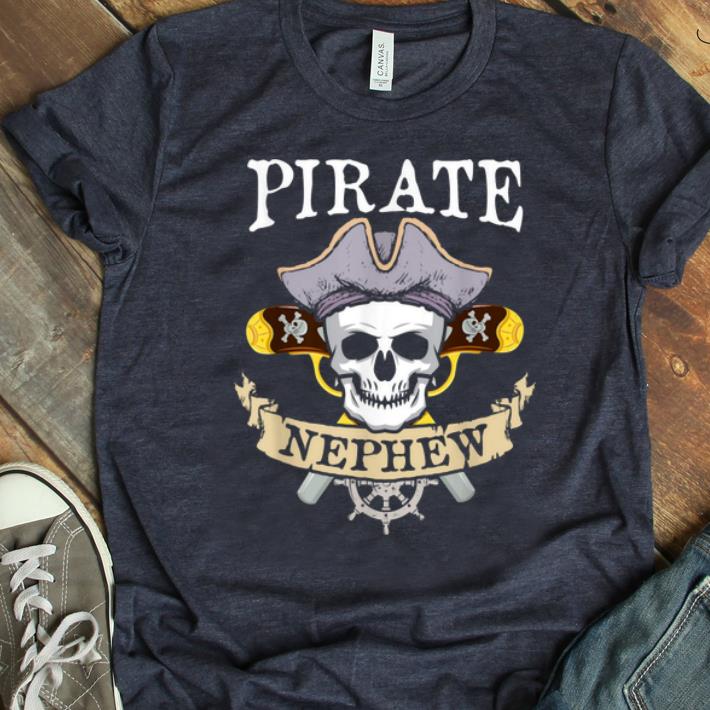 Funny Pirate Nephew Halloween Matching Family Costume Gift shirt