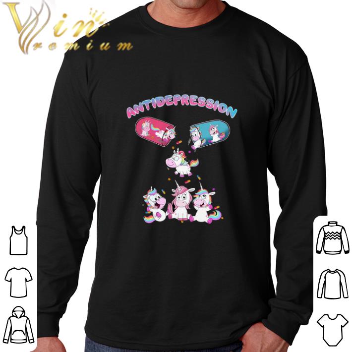 Nice Antidepression Unicorns shirt