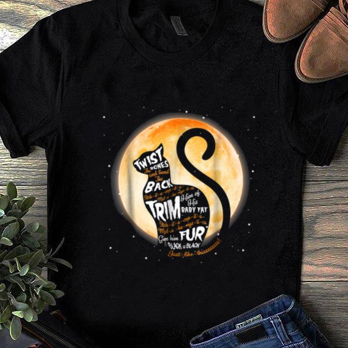 Official Halloween Black Cat Quote Spell Thackery Binx Cat shirt