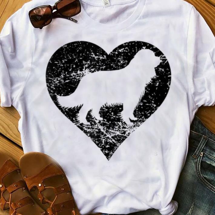 Premium Distressed Cavalier King Charles Spaniel Heart Dog Owner shirt